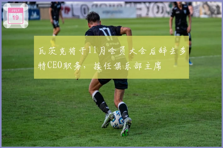 瓦茨克将于11月会员大会后辞去多特CEO职务，接任俱乐部主席